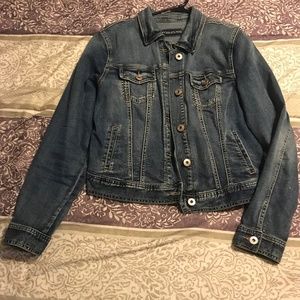 Maurices Denim Jean Jacket; Size Large